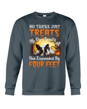 French Bulldog Our Family Crewneck Sweatshirt thumbnail