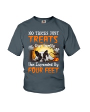 French Bulldog Our Family Youth T-Shirt thumbnail