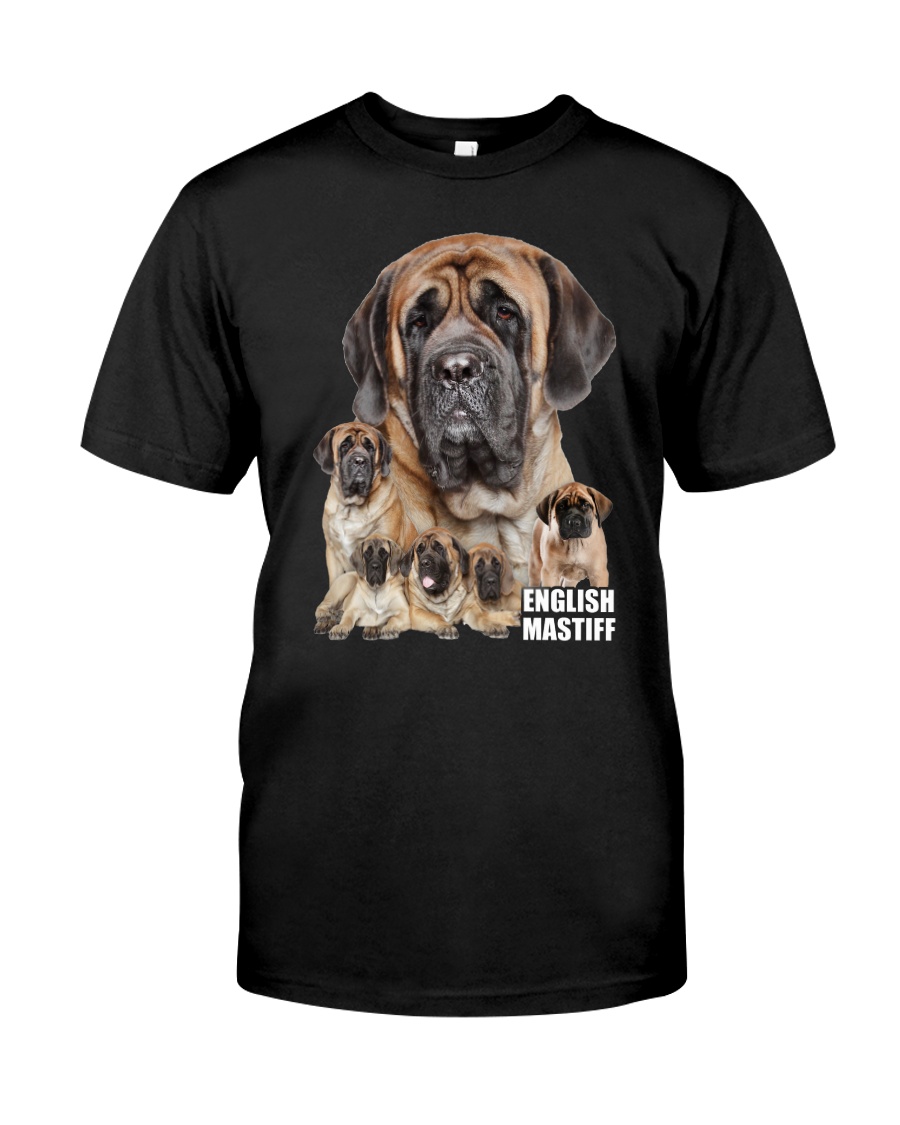 English Mastiff Awesome Family 0701 Classic T-Shirt