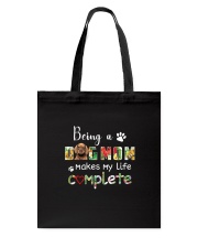 Dog Mom Complete Tote Bag thumbnail