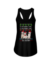 O Christmas Tree Shih Tzu Ladies Flowy Tank thumbnail