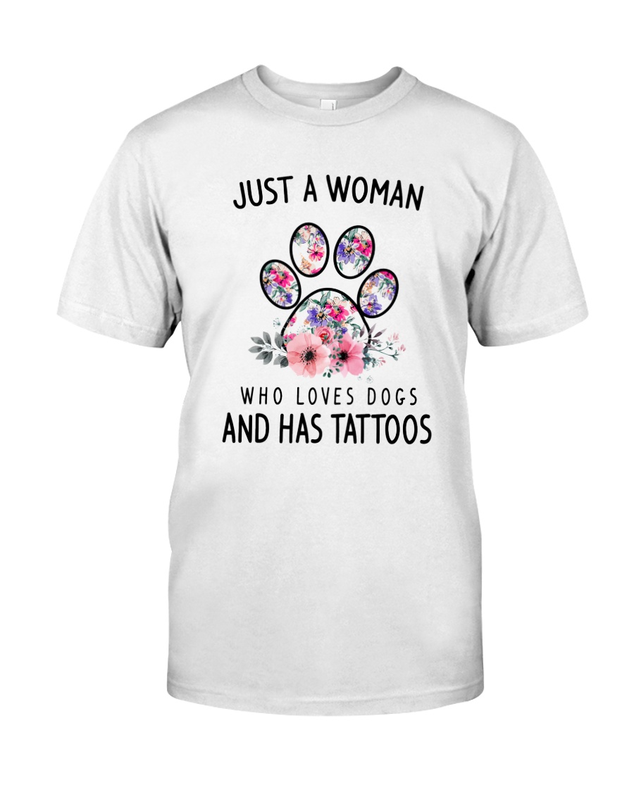 Dog And Tattoo Classic T-Shirt