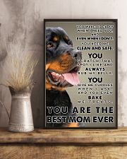 Rottweiler Best Mom Ever Poster 2512 11x17 Poster lifestyle-poster-3