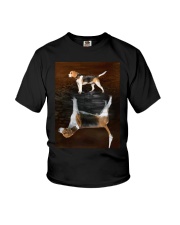 English Foxhound Reflection Mug 1312 Youth T-Shirt thumbnail