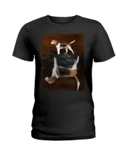 English Foxhound Reflection Mug 1312 Ladies T-Shirt thumbnail