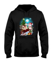 Labrador Retriever and snowman funny Hooded Sweatshirt thumbnail
