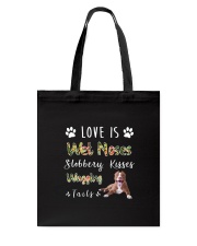 American Pit Bull Terrier Love Is Tote Bag thumbnail