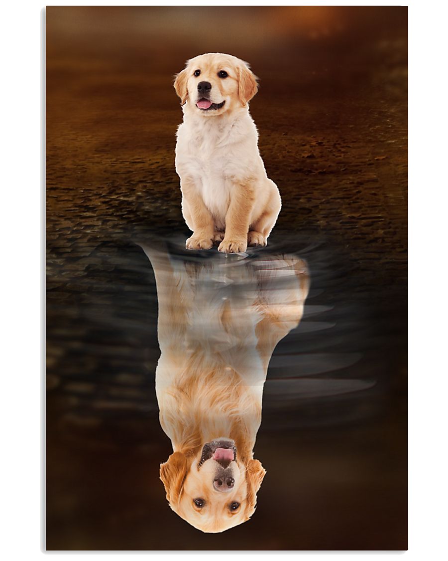 Golden Retriever Believe 11x17 Poster