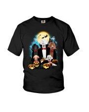 Poodle Dracula Family - Theia 1508 Youth T-Shirt thumbnail