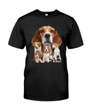 Beagle Awesome Family 0501 Classic T-Shirt front