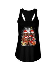 ZEUS - Dachshund Christmas- 2809 - 73 Ladies Flowy Tank thumbnail