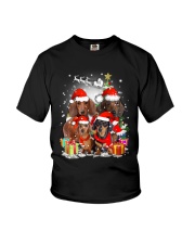 ZEUS - Dachshund Christmas- 2809 - 73 Youth T-Shirt thumbnail