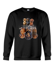 ZEUS - Dachshund Dreaming - 2809 - A7 Crewneck Sweatshirt thumbnail