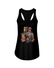 ZEUS - Dachshund Dreaming - 2809 - A7 Ladies Flowy Tank thumbnail
