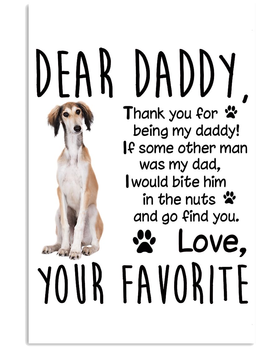 Saluki Favorite 11x17 Poster