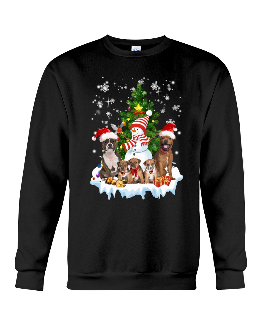 Staffie Family 2109 Crewneck Sweatshirt