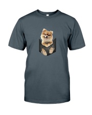 Pomeranian Pocket 1012 Classic T-Shirt thumbnail