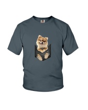 Pomeranian Pocket 1012 Youth T-Shirt thumbnail