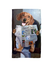 Dachshund Newspapers Poster 0501 Hand Towel thumbnail