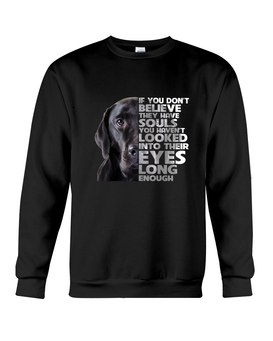Labrador Retriever and eyes Crewneck Sweatshirt