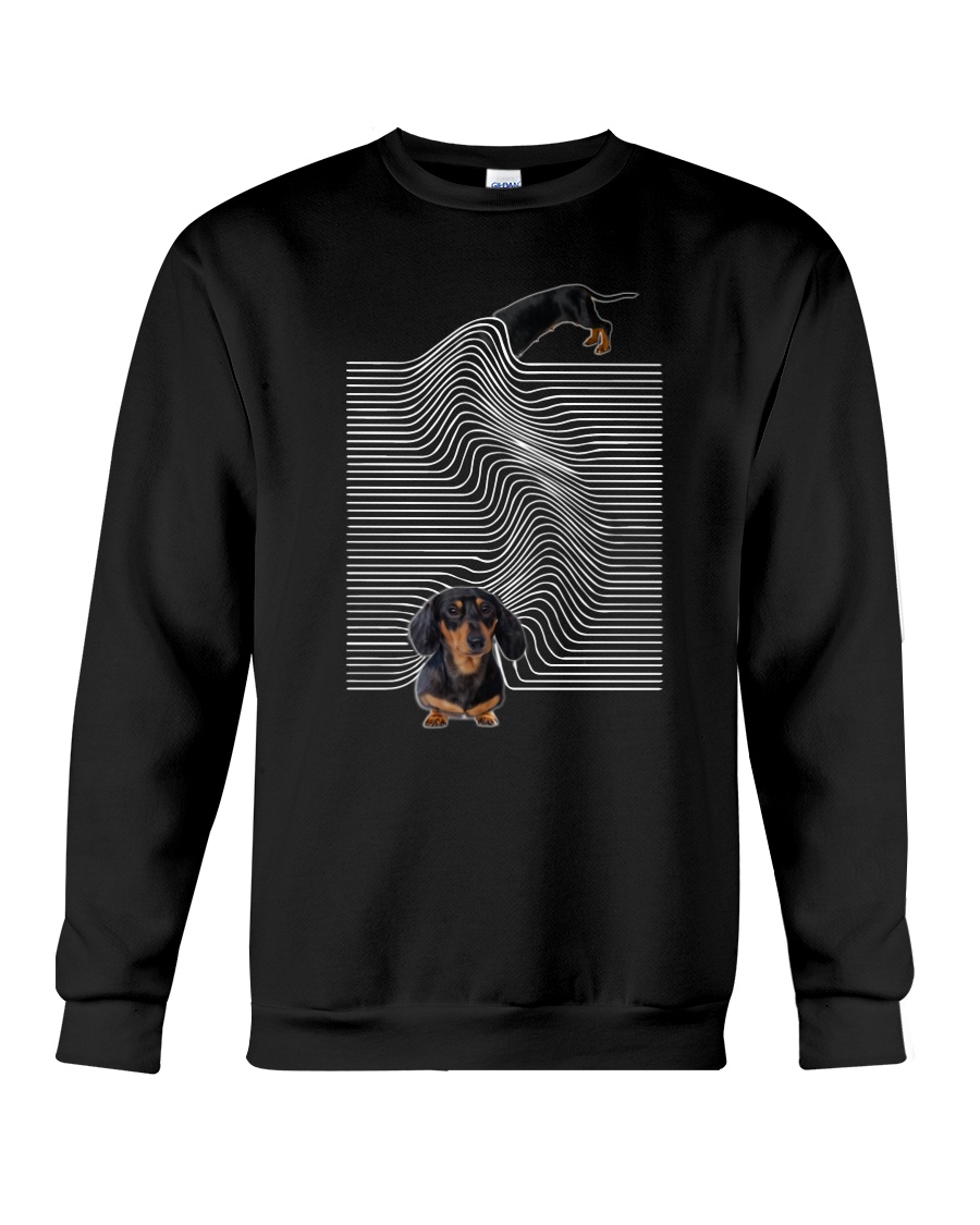 Dachshund Play Time 0210 Crewneck Sweatshirt