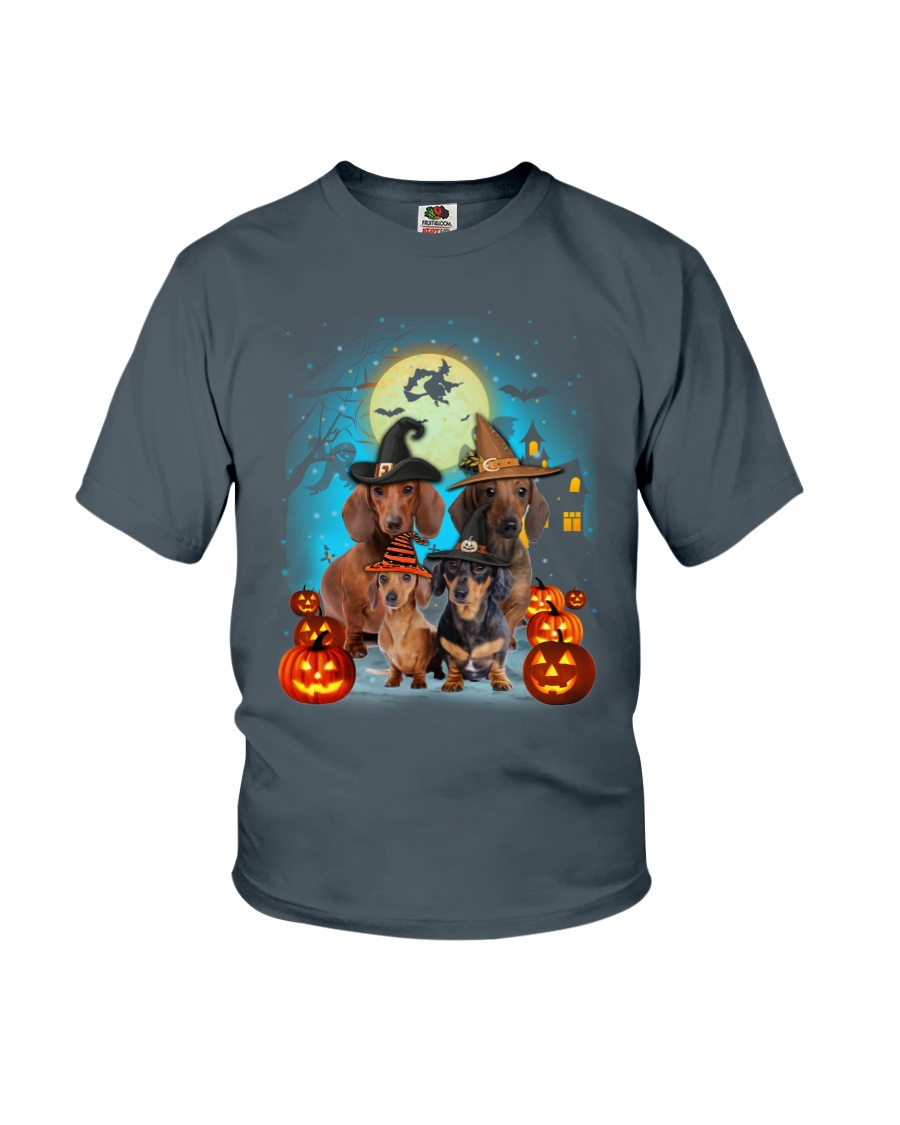 Dachshund Halloween Youth T-Shirt