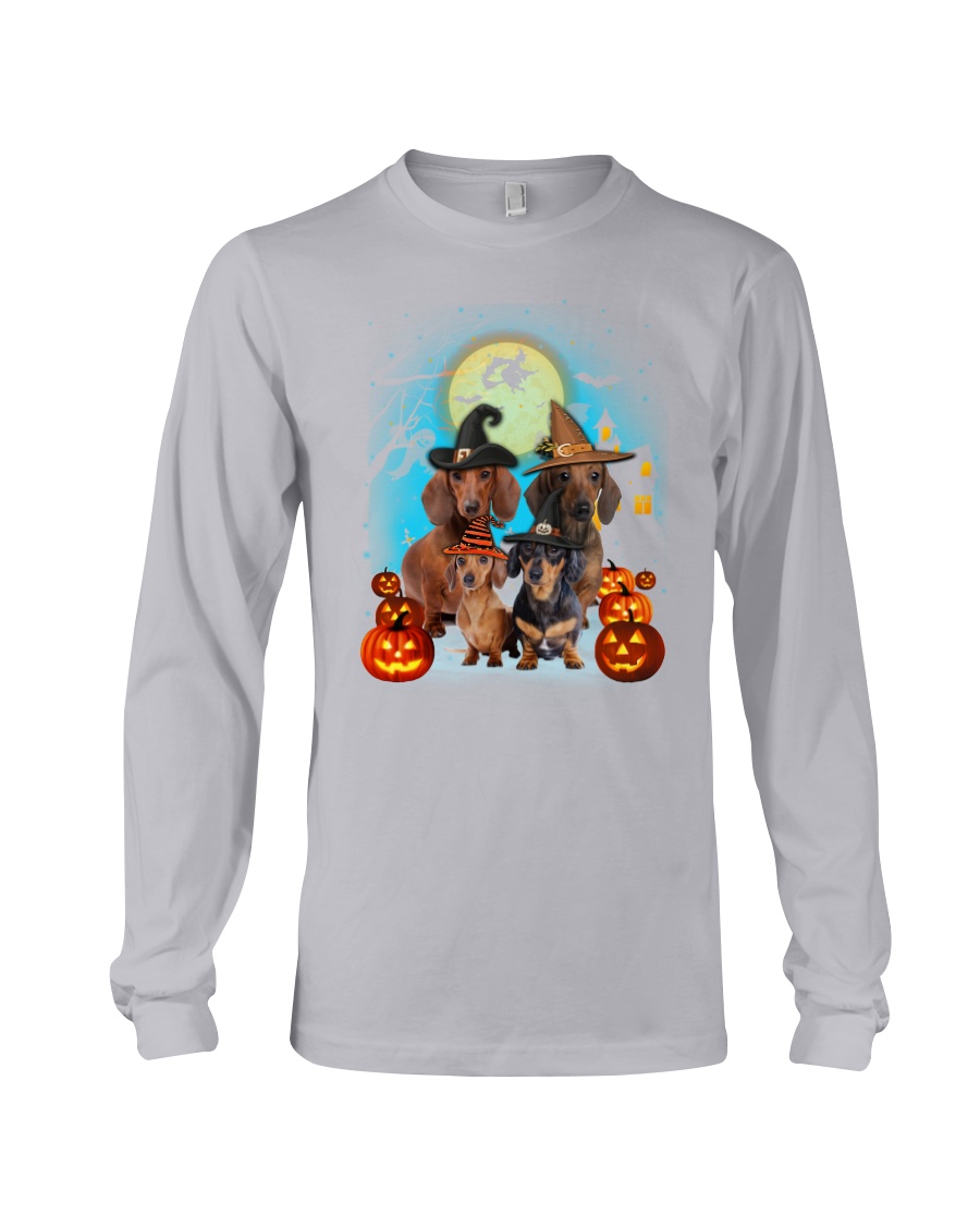 Dachshund Halloween Long Sleeve Tee