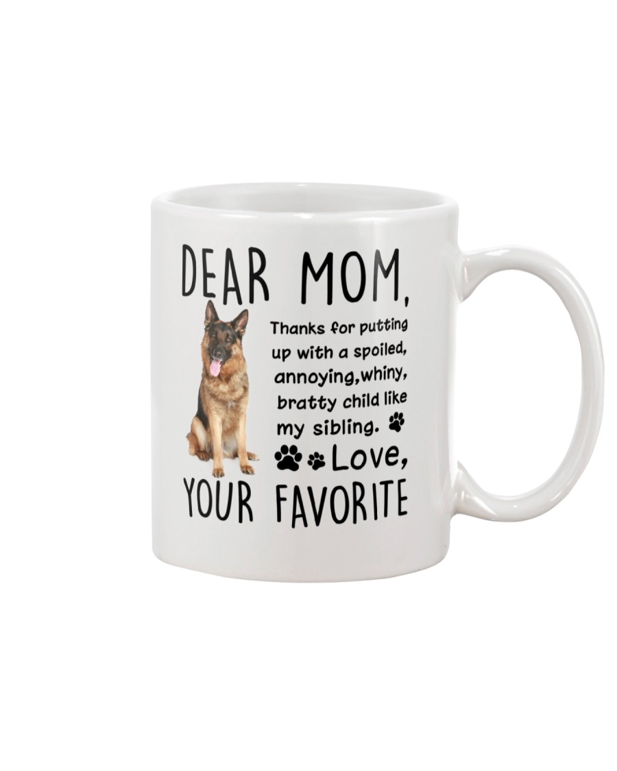 German Shepherd Dear Mommy Mug 2501 Mug
