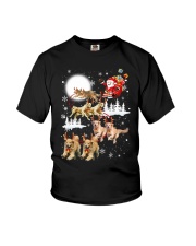 Golden Retriever Reindeers Youth T-Shirt thumbnail