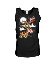 Golden Retriever Reindeers Unisex Tank thumbnail