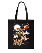 Golden Retriever Reindeers Tote Bag thumbnail