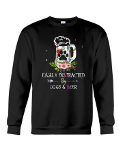 Beer and Dog 0410 Crewneck Sweatshirt front