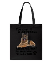 German Shepherd Antidepressant Tote Bag thumbnail