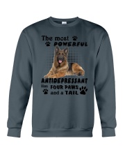 German Shepherd Antidepressant Crewneck Sweatshirt thumbnail