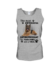 German Shepherd Antidepressant Unisex Tank thumbnail