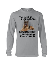 German Shepherd Antidepressant Long Sleeve Tee thumbnail