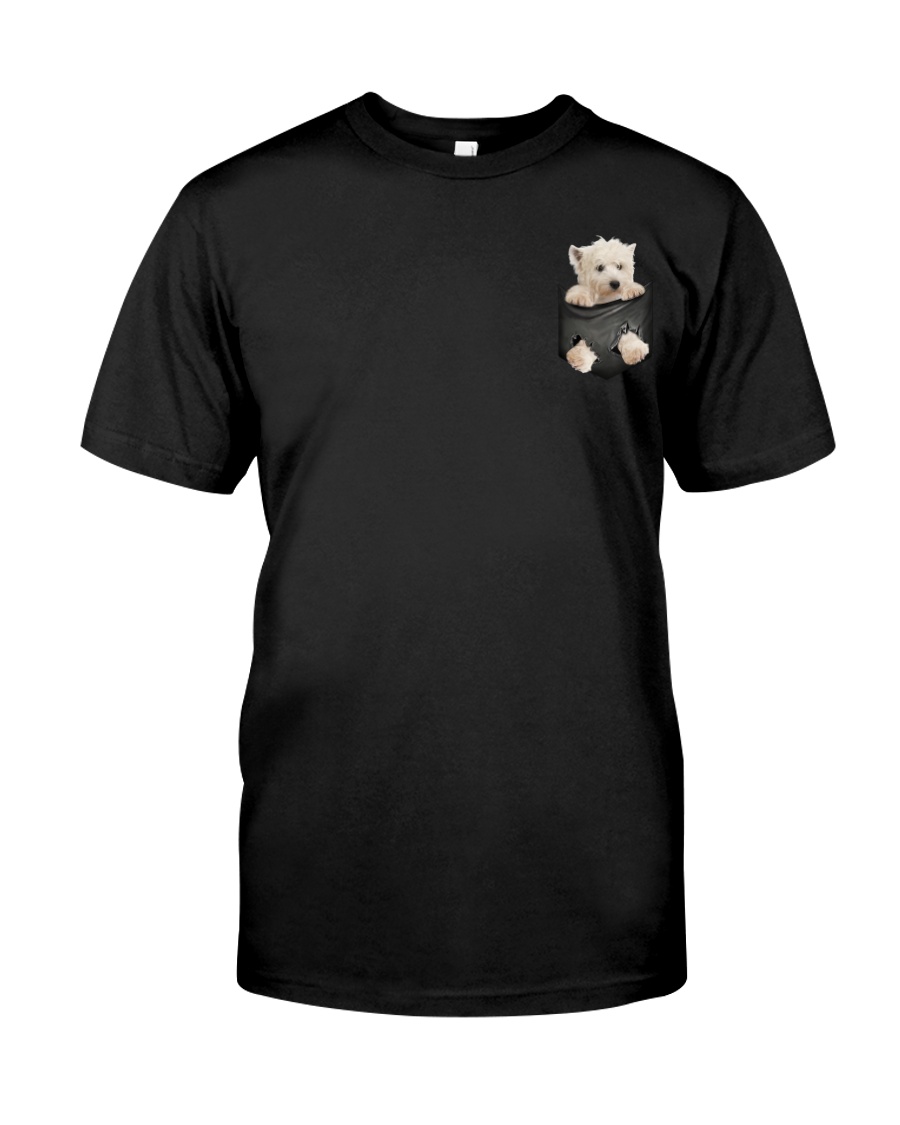 West Highland White Terrier Pocket 3 Classic T-Shirt