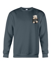 West Highland White Terrier Pocket 3 Crewneck Sweatshirt thumbnail
