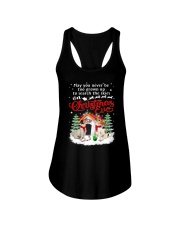 Jack Russell Terrier Christmas Eve Ladies Flowy Tank thumbnail