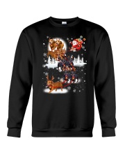 Reindeer New Dachshund Crewneck Sweatshirt tile