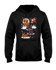 Reindeer New Dachshund Hooded Sweatshirt thumbnail