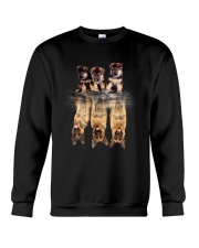 German Shepherd Dreaming Crewneck Sweatshirt thumbnail