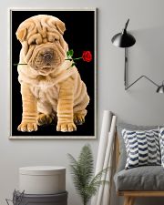 Shar Pei Rose 11x17 Poster lifestyle-poster-1