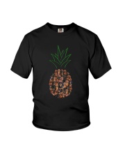 Dachshund Pineapple Youth T-Shirt thumbnail