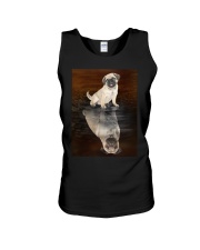 Pug Reflection Mug 1412 Unisex Tank thumbnail