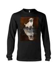 Pug Reflection Mug 1412 Long Sleeve Tee thumbnail
