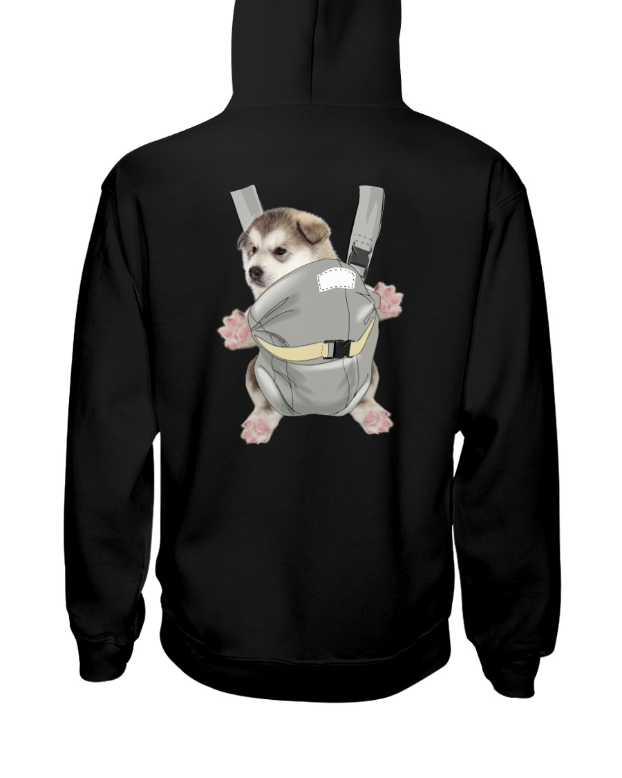 Siberian Husky Bag 1012 Hooded Sweatshirt