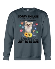 Chihuahua safe 0410 Crewneck Sweatshirt thumbnail
