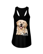Golden Retriever Awesome Ladies Flowy Tank thumbnail