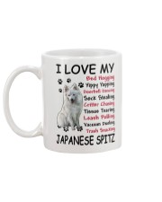 Japanese Spitz Bed Hogging 3001 Mug back